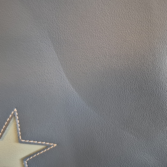 Holly Aiken Custom Made Blue Star Tote Bag Made Locally In Raleigh, NC NWT - Picture 8 of 10